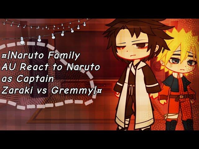 ¤|Naruto Family AU React to Naruto as Captain Zaraki vs Gremmy|Bleach|¤
