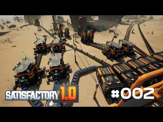 Satisfactory 1.0 #002  - Das wird ein Riesen Chaos....  (German)