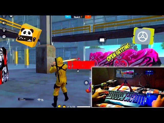 panda mouse pro free fire ️(Open setting)⌨️️