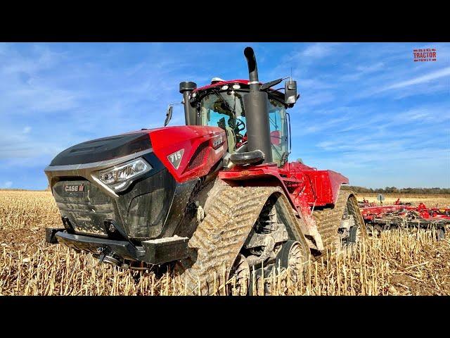 715 HP CASE IH Quadtrac Tractor Disk Ripping