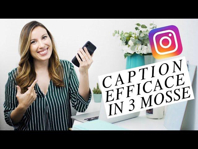 Come scrivere una CAPTION che converte - INSTAGRAM per fotografi