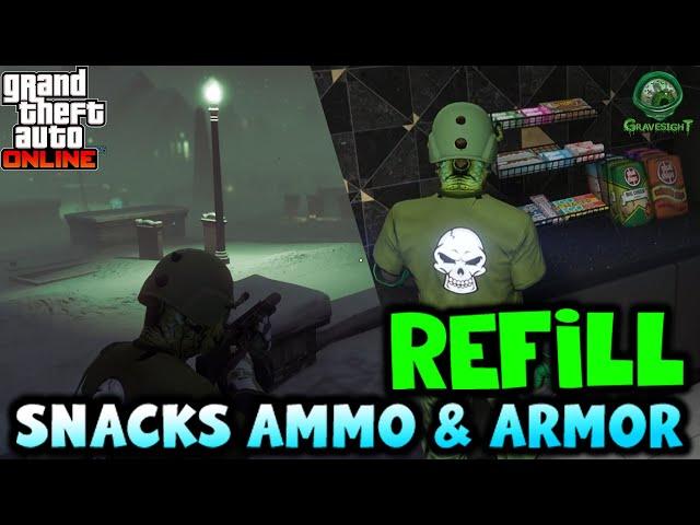 EASY Refill Ammo, Snacks & Armor in Zombie Survival | GTA Online