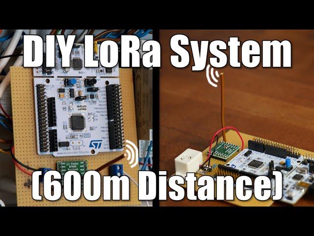 Transmitting an Alarm Signal with LoRa (600m)! || Improving my Garage Alarm System