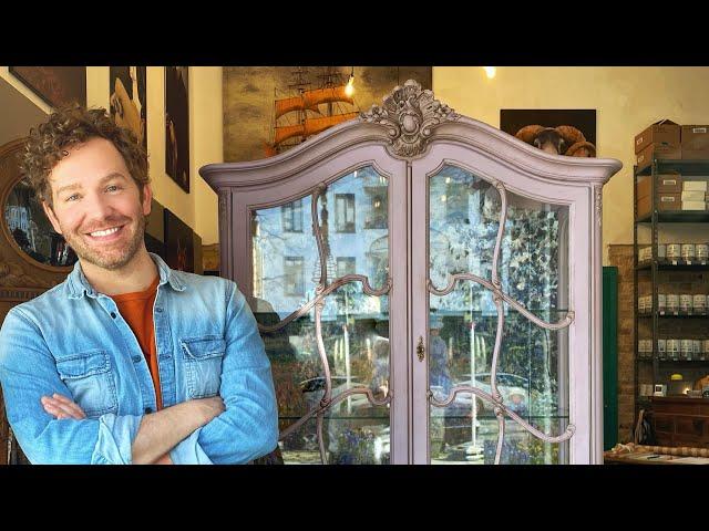 Monet Vitrine - Möbel Makeover mit Chalkpaint