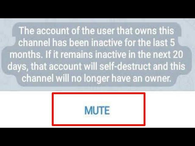 How to Remove Mute & Unmute Option & Visible Send Message Option In Telegram Channel | mute telegram