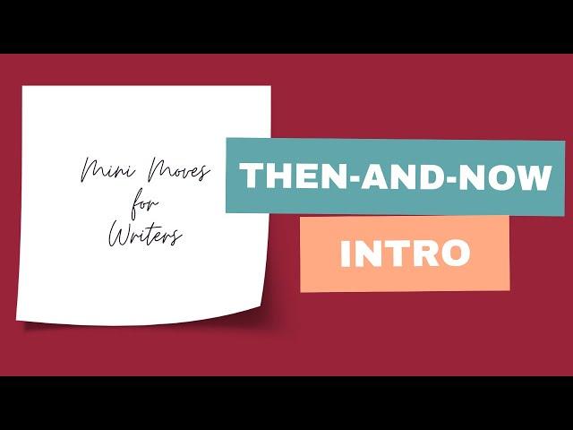 Add Context to Your Introductions with the "Then-and-Now Intro"