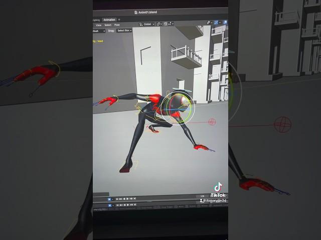 He Animado Spider-Man con Blender 🟠