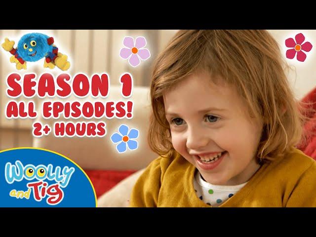 @WoollyandTigOfficial -  ALL of Season 1!  | 2+ HOURS |TV Show for Kids | Toy Spider