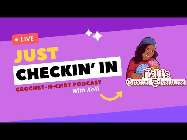 Join Me For Live Crafting And Chill Session! Crocheting Double-ended  Blessing Blanket