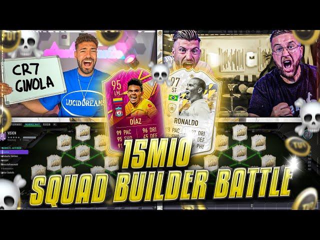 FIFA 22: 15 MIO COINS Squad Builder Battle ️️ TisiSchubech vs Wakez 