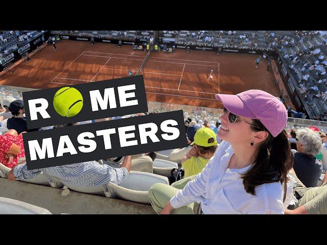 What it's REALLY like spending one full day at Rome Tennis Masters?