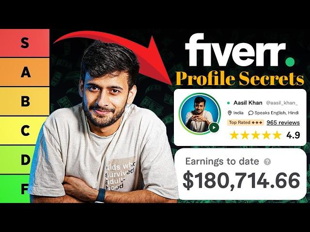 Ranking Fiverr profiles from WORST TO BEST