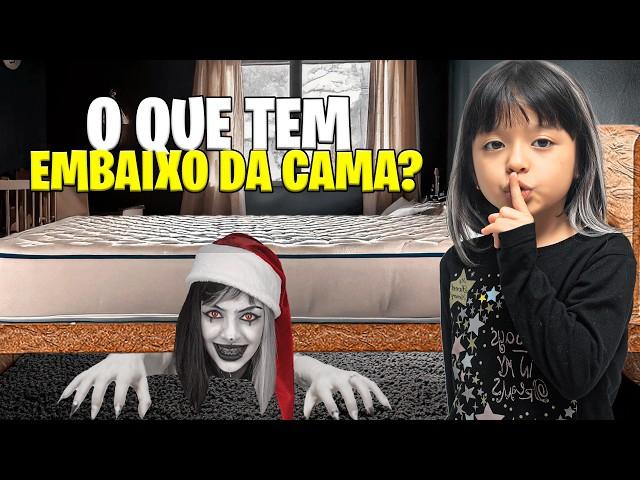 O QUE TEM DE BAIXO DA CAMA DA AIKO ?