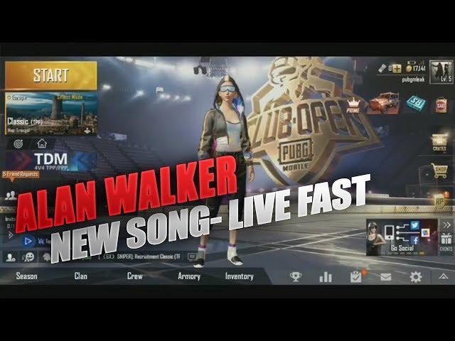 Pubg Mobile New Theme Song Alan Walker- Live Fast Season 8