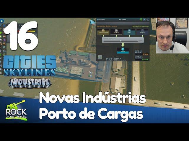 Nova área industrial + Porto de Cargas