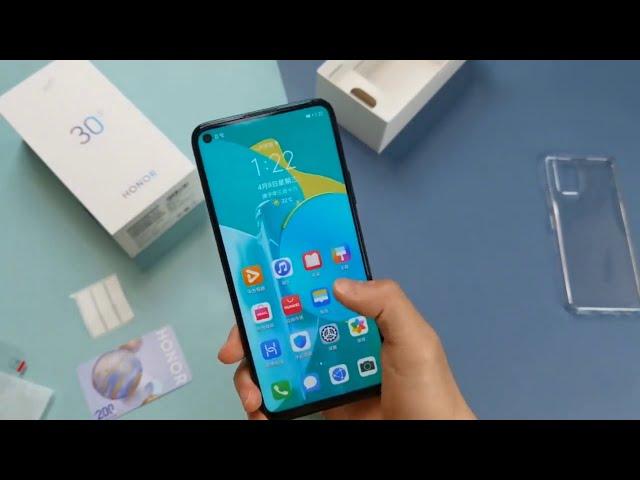 Honor 30S Unboxing and Hands on