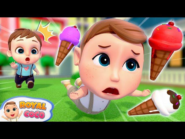 The Muffin Man - Counting Ice Cream | RoyalCoco Nursery Rhymes & Kids Songs