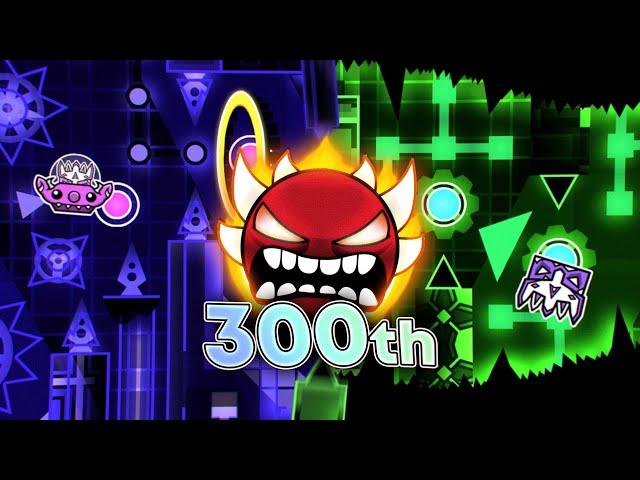 [300th Extreme Demon] Fragmented by Cersia - 100% [FIRST IN RC] [360fps/144hz] | Geometry Dash 2.11