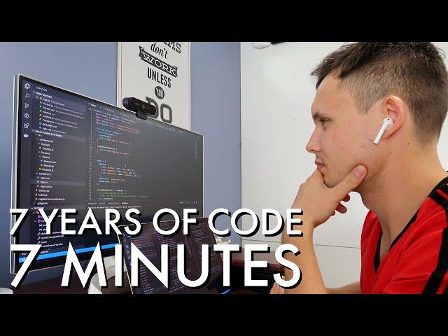 7 Years of Coding in 7 Minutes