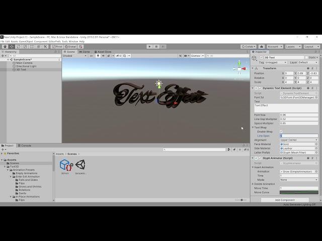 3D Text Effects - Quick Tutorial