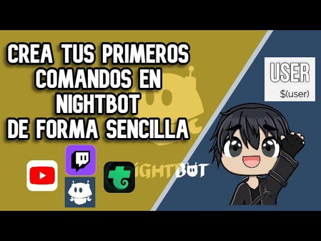 Como utilizar las variables para los comandos de nightbot