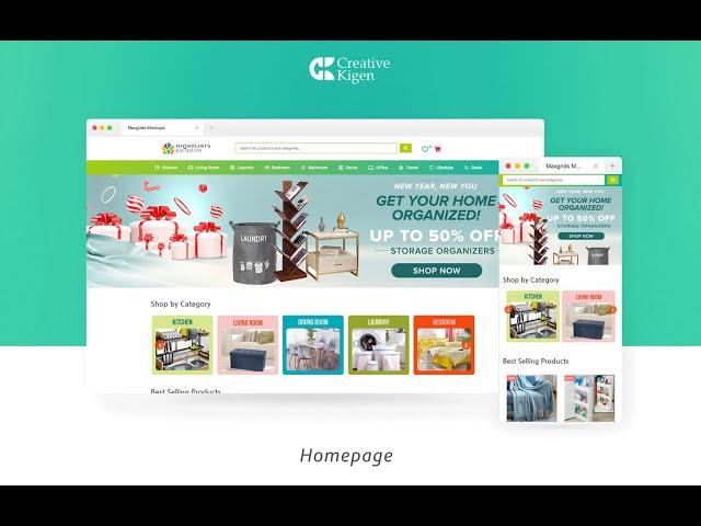 Ecommerce Website Design in Kenya for Organizers Paradise