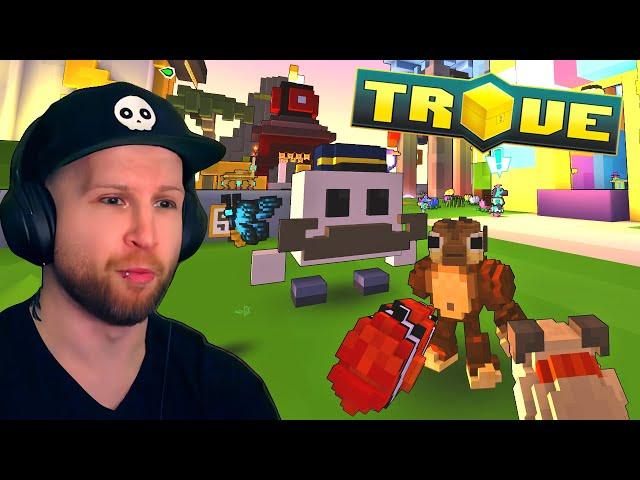 grinding more sunfest items - trove 2024 livestream