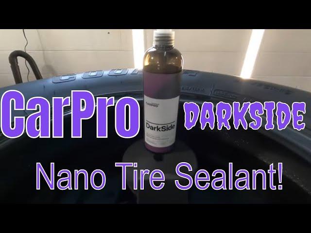 CarPro DarkSide Tire And Rubber Nano Sealant! Hydrophobic Satin Black Shine!