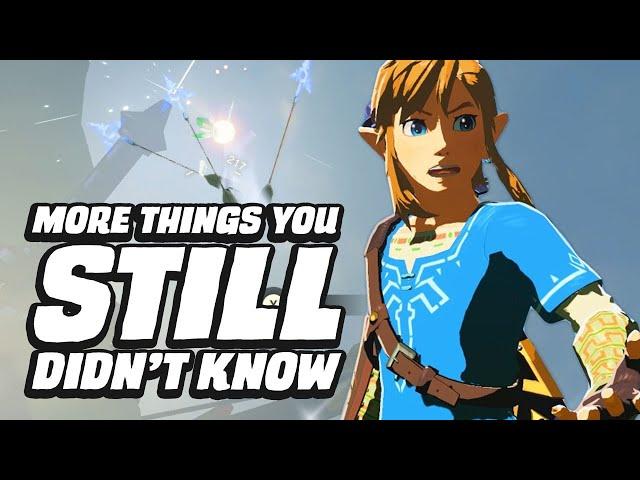 21 MORE Things You STILL Didn't Know In Zelda Breath Of The Wild