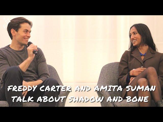 Freddy Carter and Amita Suman talk about Shadow and Bone