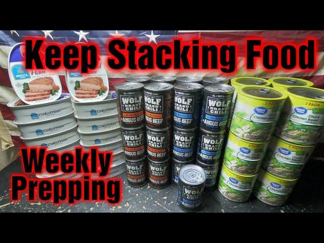 Preppers Are Stocking Up Food and Supplies