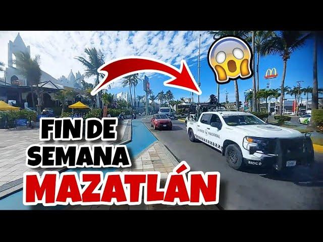 #envivo Llega el fin de semana en Mazatlán SINALOA así se encuentra este sabado 