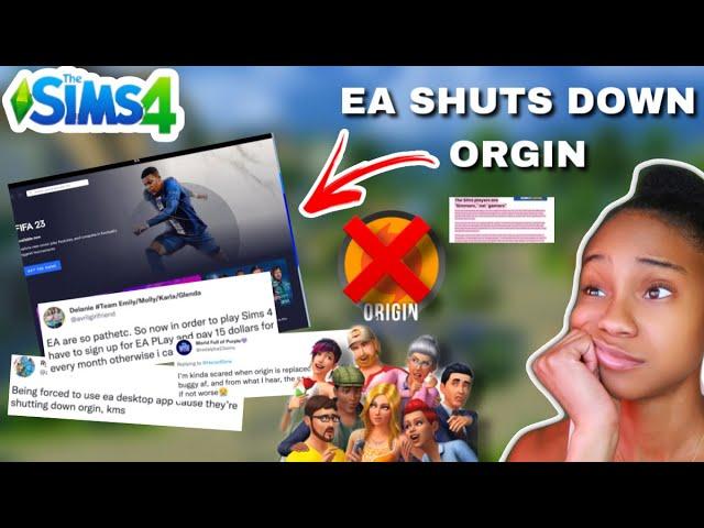 EA shuts down Origin and The sims community is NOT happy 