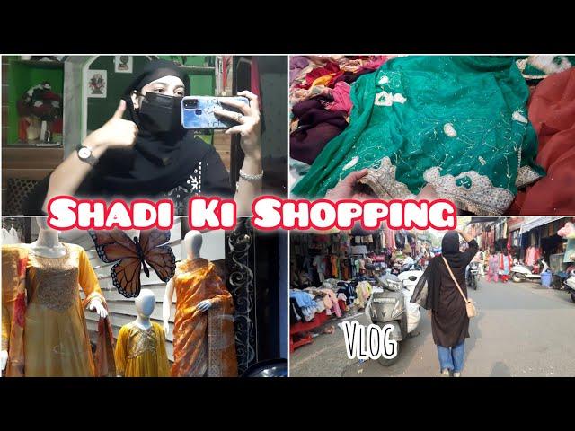 SHADI Ki Shopping||Wedding Dresses||Vlog