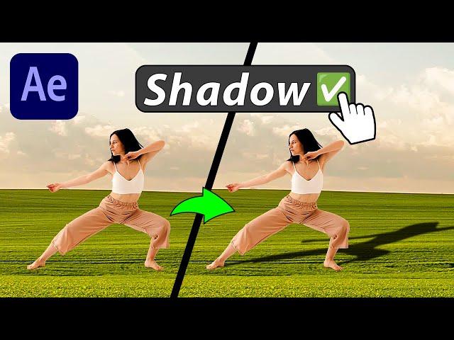 How To Add a Shadow in After Effects | Tutorial