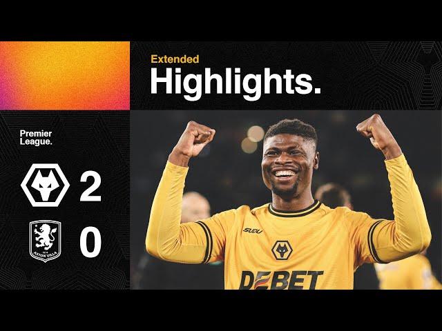 Derby day delight! | Wolves 2-0 Aston Villa | Extended Highlights