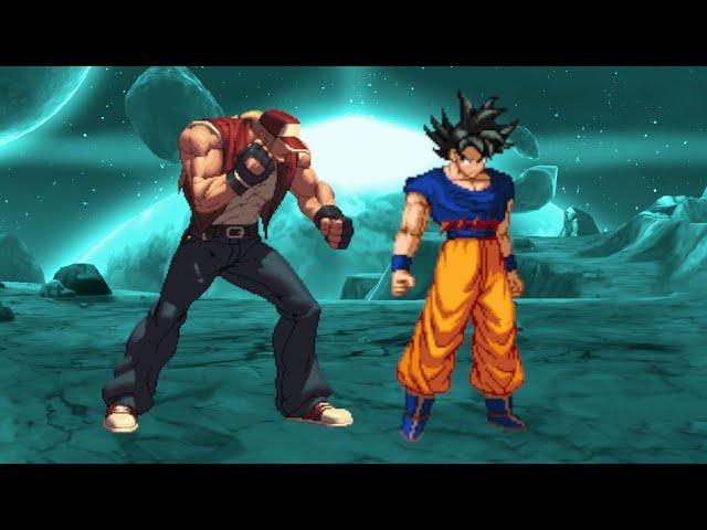 Terry Bogard Vs Goku | KOF MUGEN