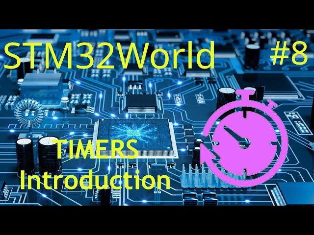 STM32 Tutorial #8 - Timer Introduction - blinking a LED