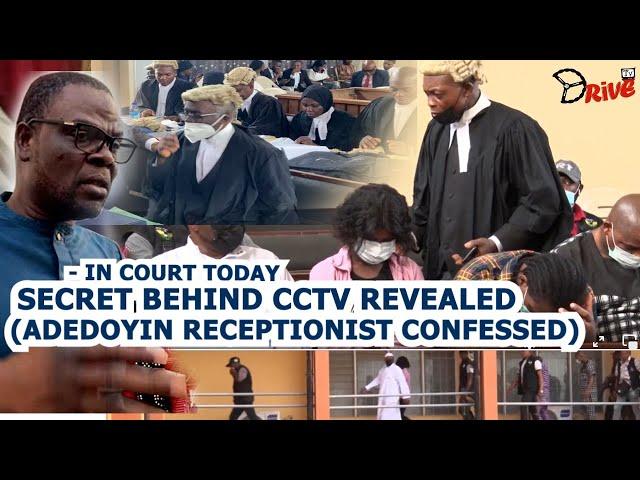 RAHMON ADEDOYIN RECEPTIONIST CONFESSED ON THE CHANGING OF TIMOTHY ADEGOKE RECEIPT AND THE CCTV