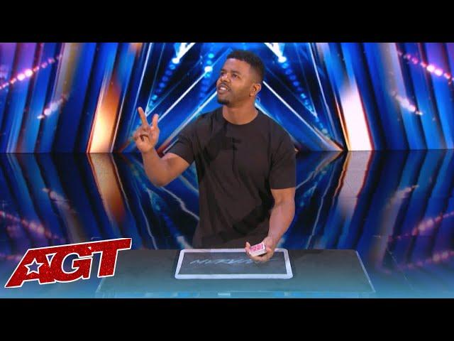 Mervant Vera: RAPPING Magician Gets Standing Ovation On AGT 2022!