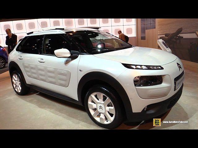 2017 Citroen C4 Cactus 100hp Diesel - Exterior and Interior Walkaround - 2016 Paris Motor Show