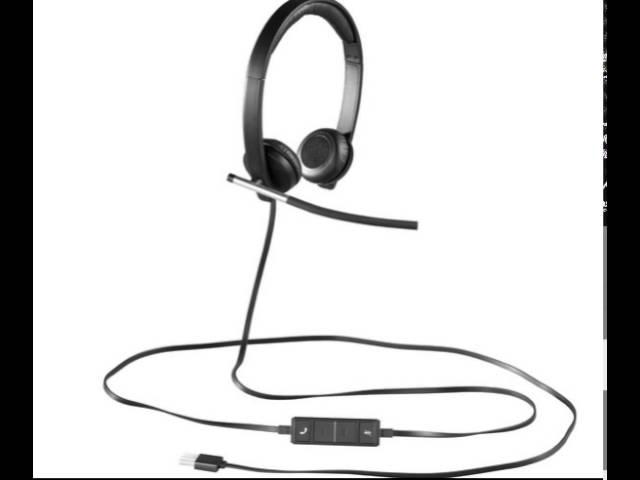 Logitech USB Headset Stereo H650e Business Product, Corded Double Ear Headset