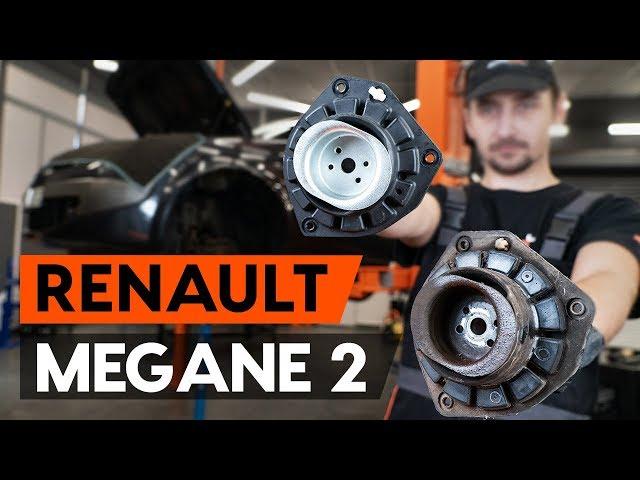 Как заменить опору передней стойки амортизатора RENAULT MEGANE 2 (LM) [ВИДЕОУРОК AUTODOC]