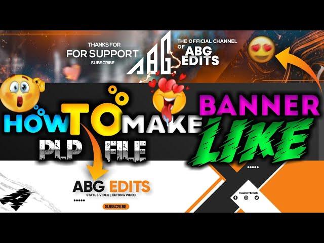 Free Youtube Banner Template Pixellab Android || plp template #1