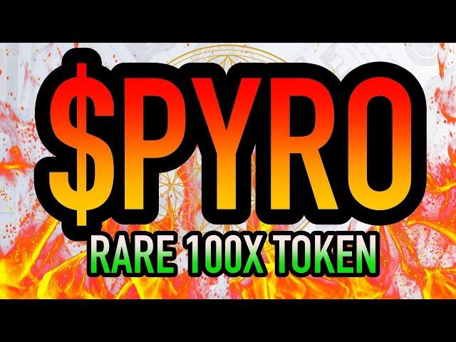  $PYRO IS BURNING • RARE 100X CRYPTO TOKEN • YON WORLD LIVE 