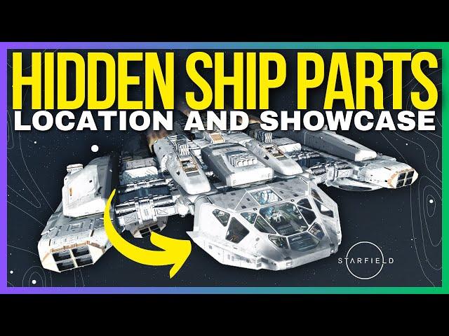 Starfield - All Unique Ship Parts From All 5 Major Manufacturers - Locations, Details, and Showcase!