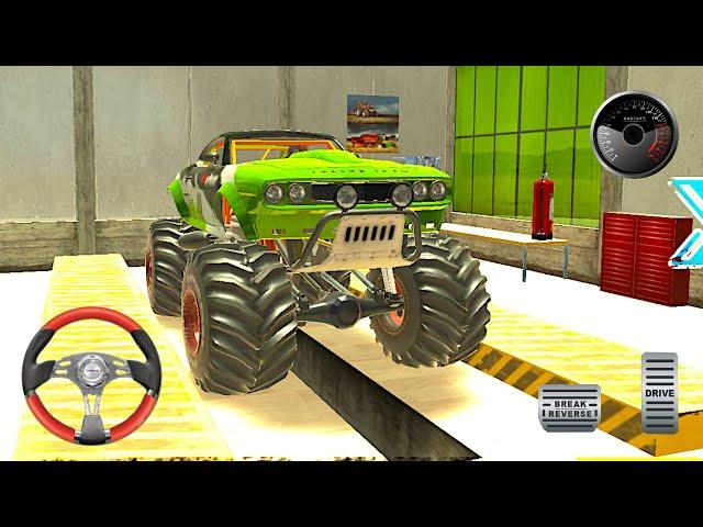 Alien Invasion Off Road Monster Truck Racing Free Car Games - Truck Simulator - Android Gameplay