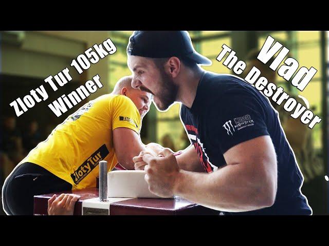 VLAD THE DESTROYER  2019 (Tukuma Arm wrestling competition)