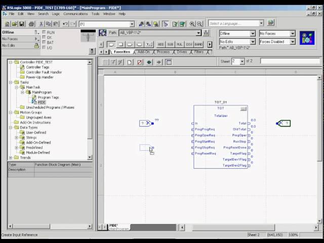 AUTOTUNING A PIDE INSTRUCTION USING FUNTION BLOCK