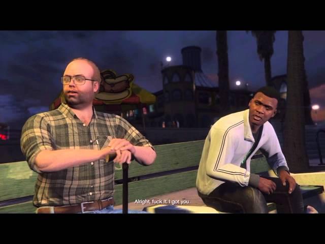 GTA V Storymode Lester mission #1 Hotel assassination with stock market cheat